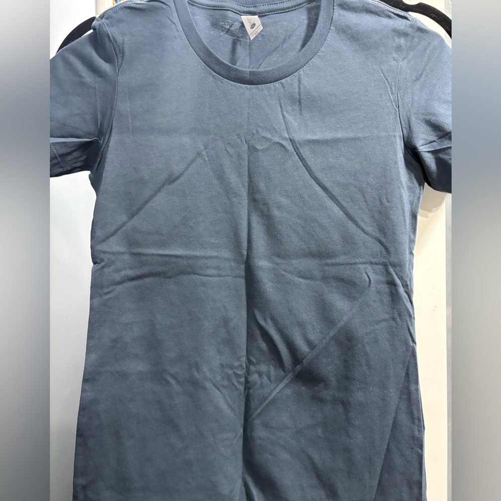 Next Level Apparel Short Sleeve Crew Tee in Slate Blue